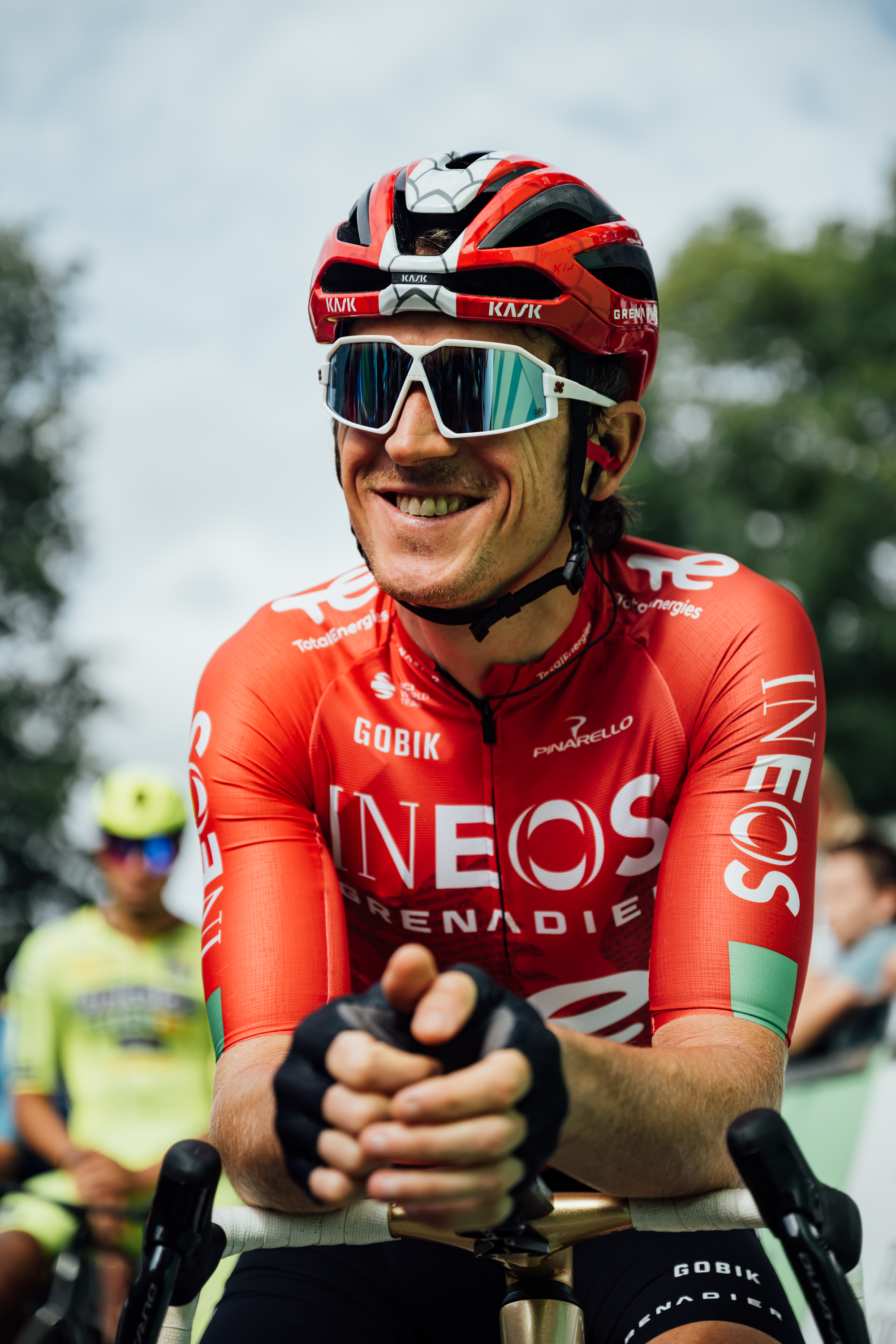 Geraint Thomas at the Tour of Britain