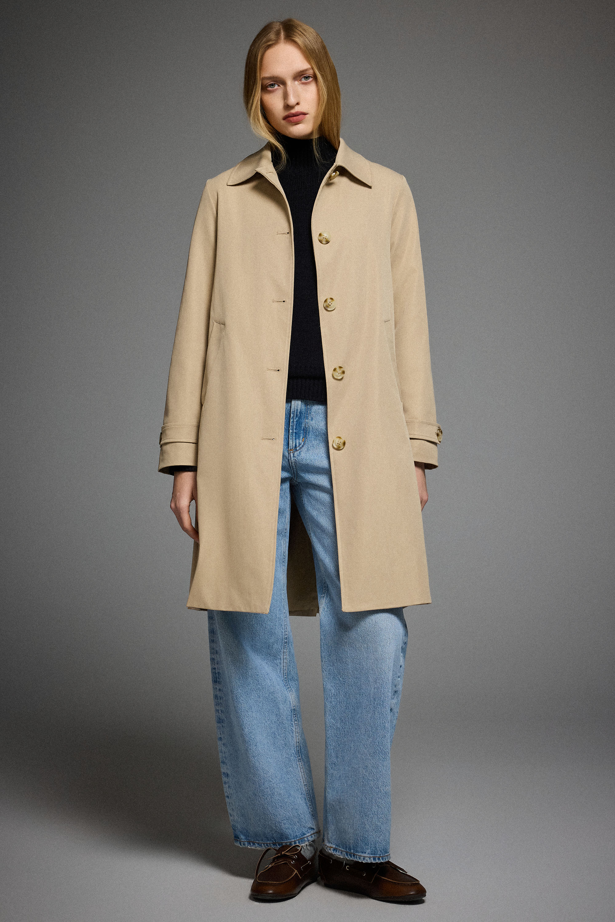 Single-Breasted Hudson Trench Coat