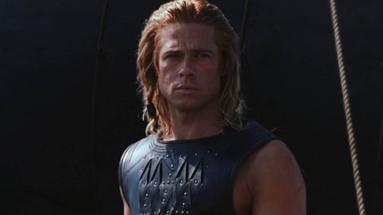 Brad Pitt as Achilles in Troy