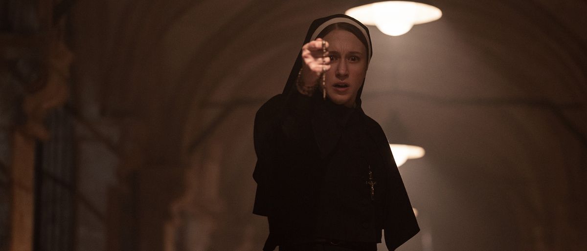 Taissa Farmiga as Sister Irene in The Nun 2