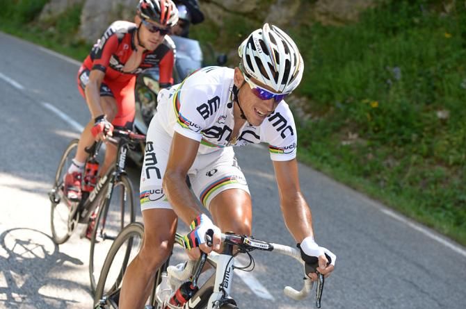Philippe Gilbert worked hard to do something to salvage BMC's Tour de France