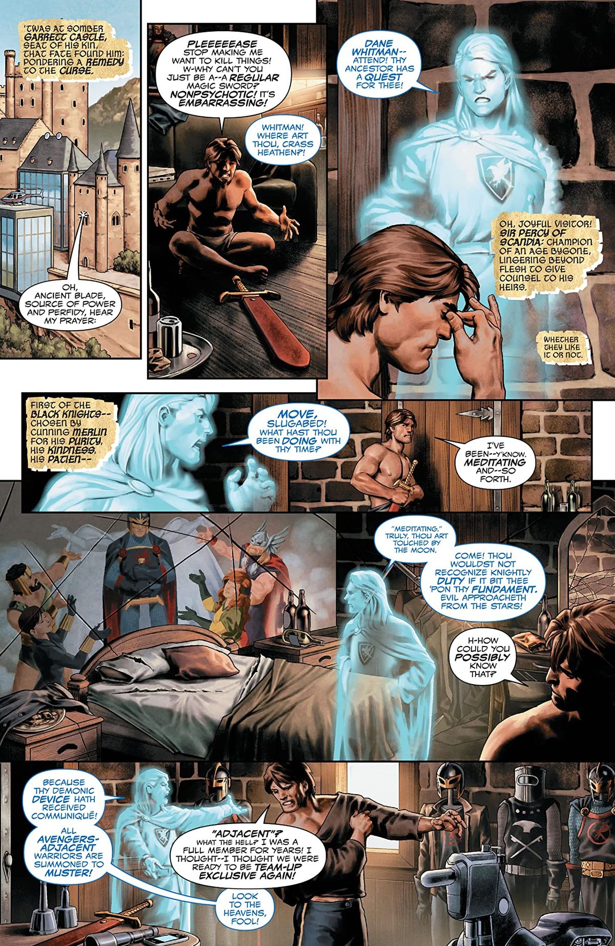 King in Black: Black Knight #1