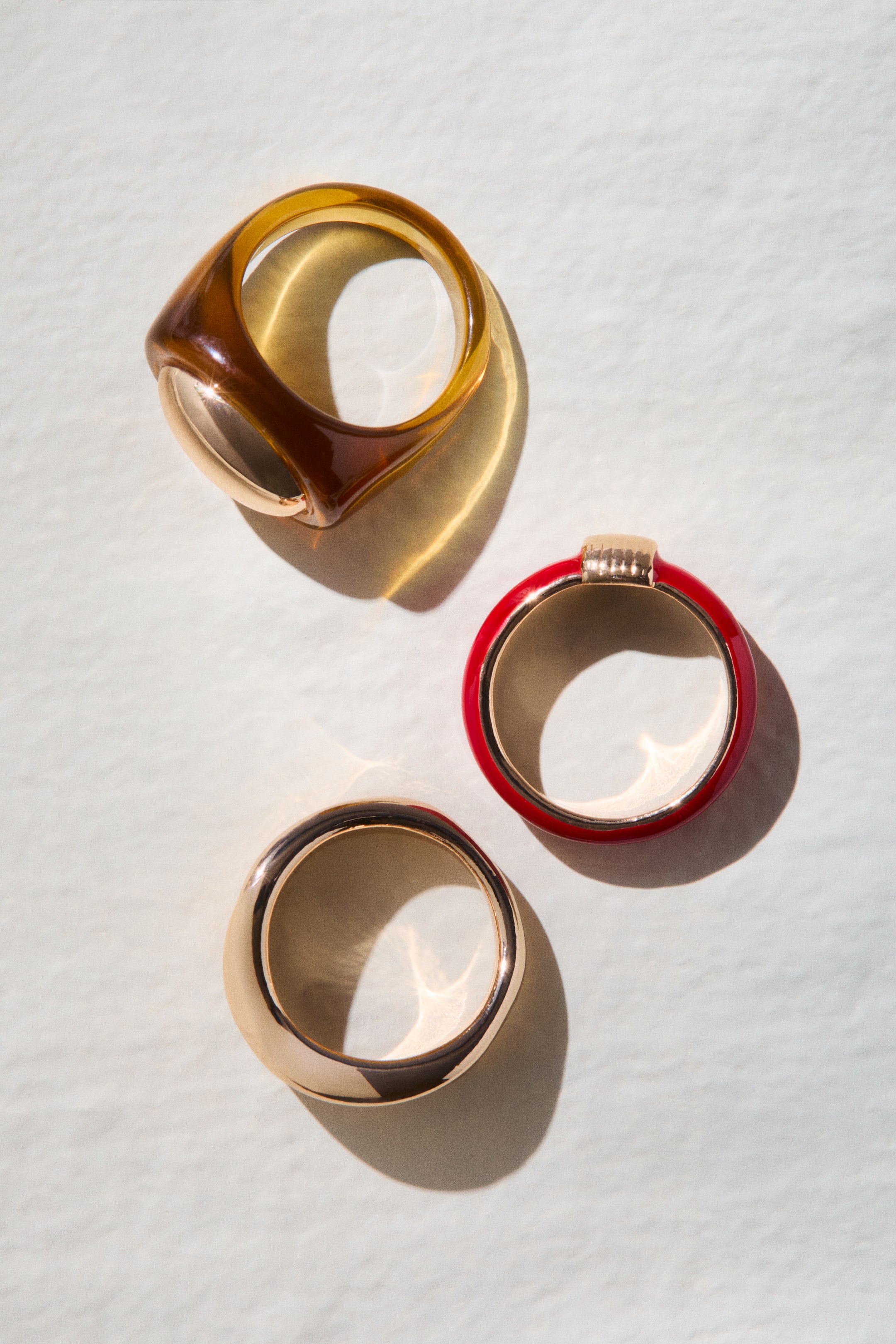 3-Pack Chunky Rings