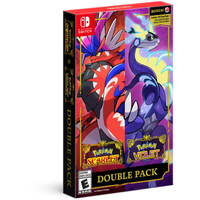 Pokémon Scarlet &amp; Pokémon Violet Double Pack (Nintendo Switch): $119.99now $99.99 at Amazon
Save $26 -