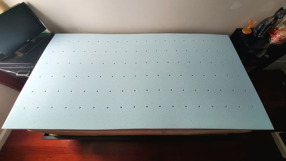 Lucid Gel Memory Foam Mattress Topper review Tom's Guide