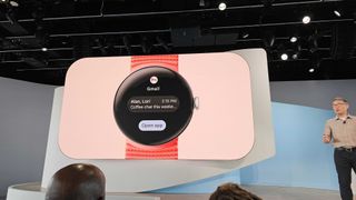Pixel Watch en el evento Made by Google