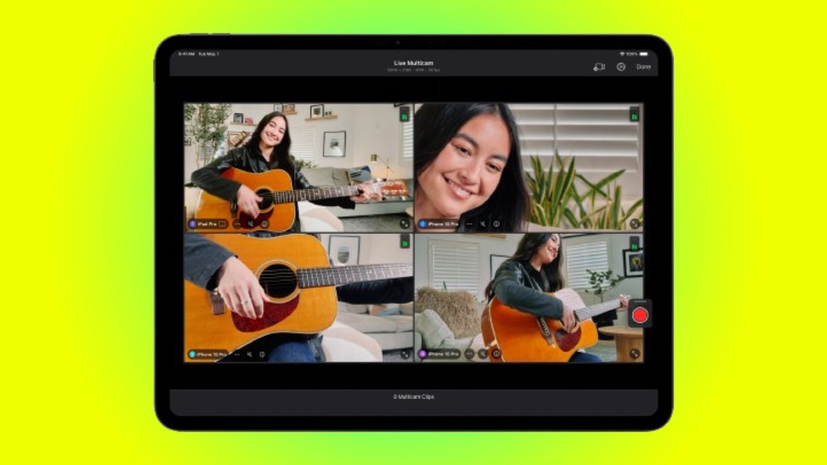 Final Cut Pro 2 Live Multicam on iPad