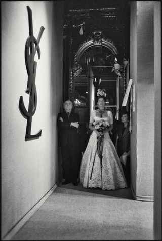 wedding dress - YSL