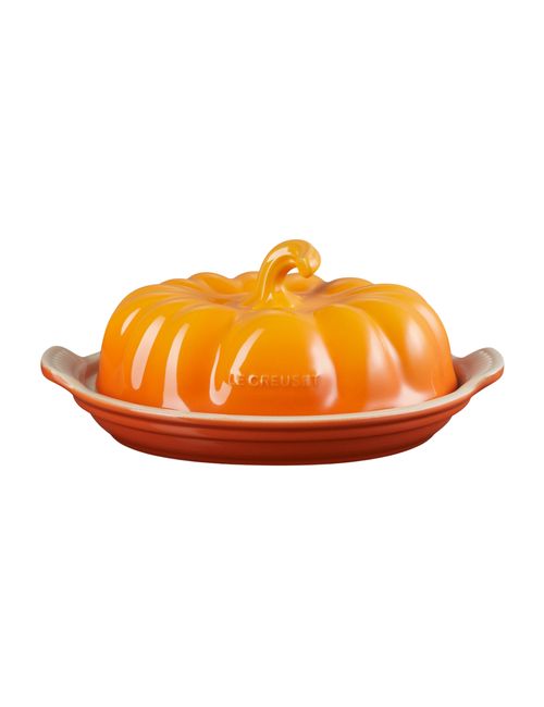 Le Creuset Stoneware Pumpkin Butter Dish