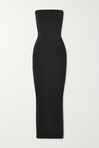 Fatal Strapless Stretch-Jersey Maxi Dress