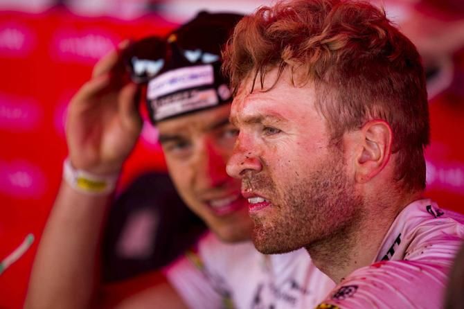 Florian Vogel &amp; Nino Schurter of Scott-Swisspower take 2nd place