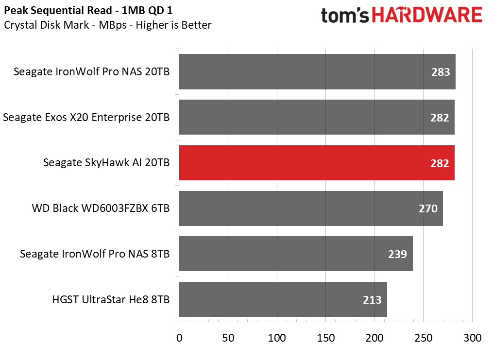 Seagate SkyHawk AI 20TB HDD