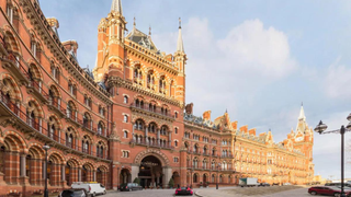 Exterior view of St Pancras Chambers in Kings Cross