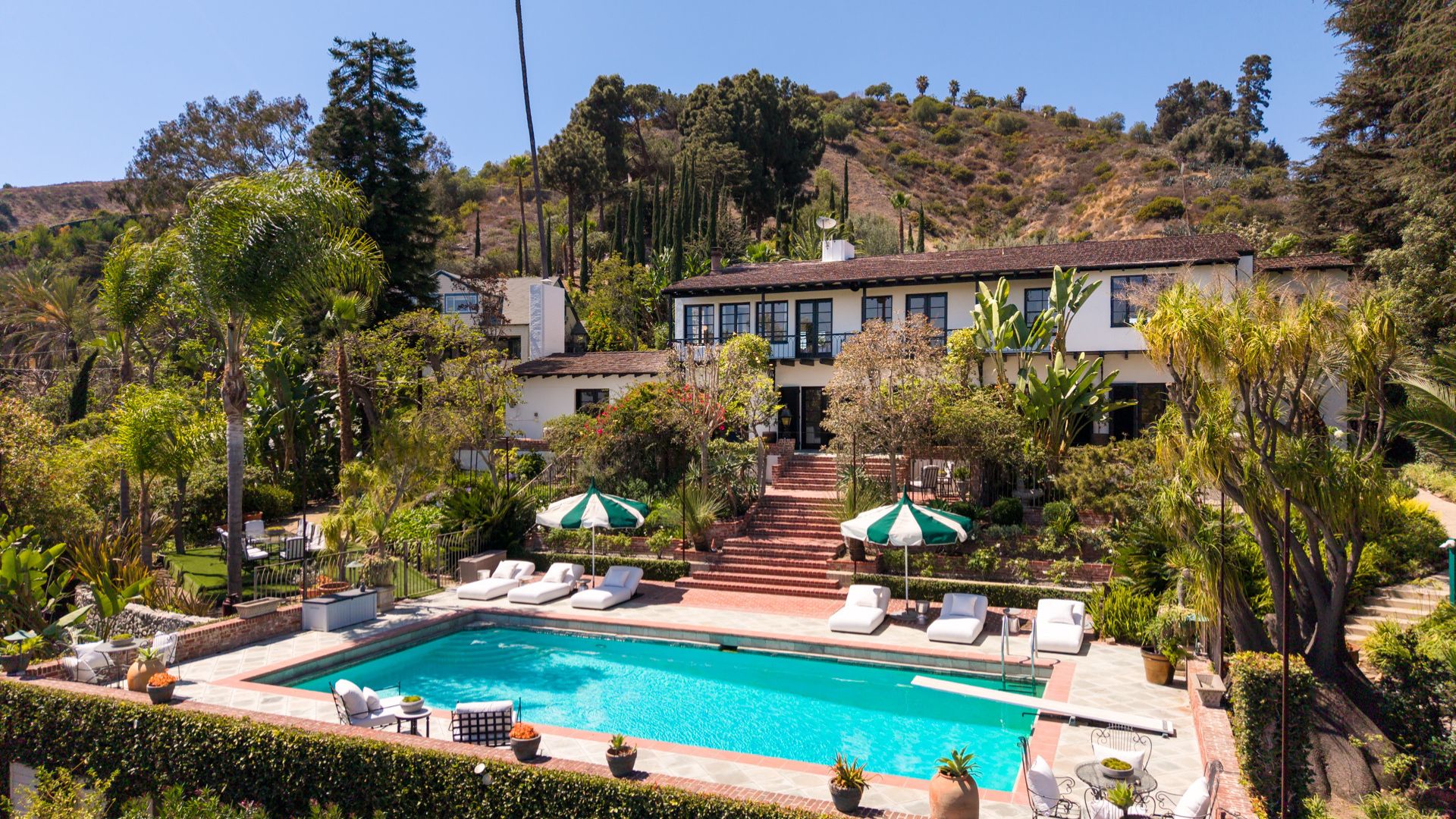 Helen Mirren's Hollywood Hills home