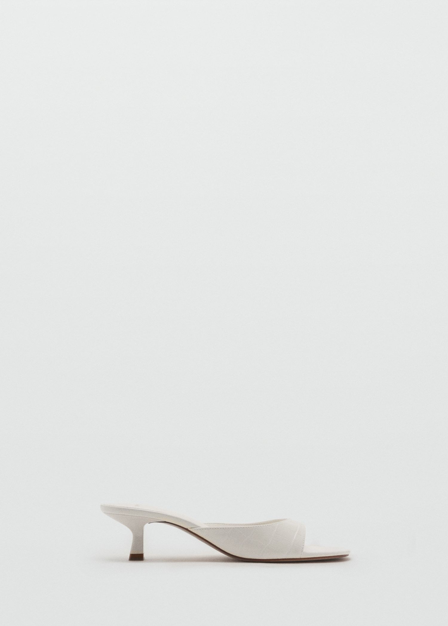 Kitten Heel Sandals - Women | Mango Usa