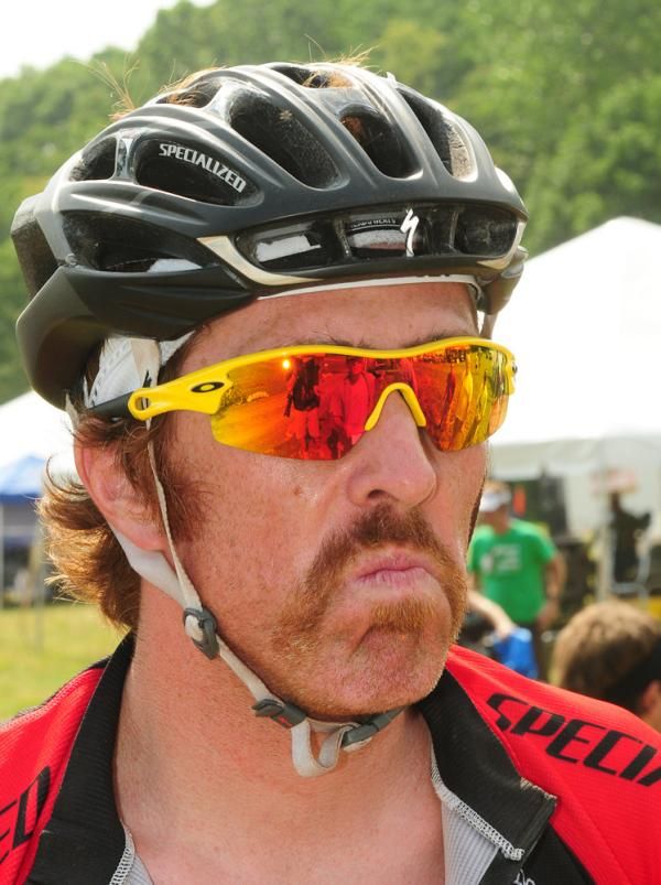 Kerry Werner (BMC Project) seemed to be having a problem staying with the leaders
