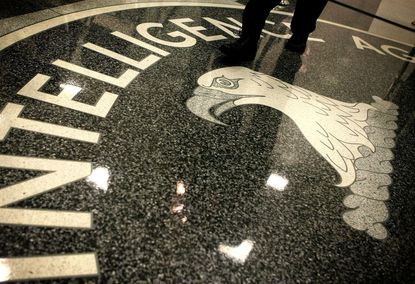 The floor at CIA headquarters.