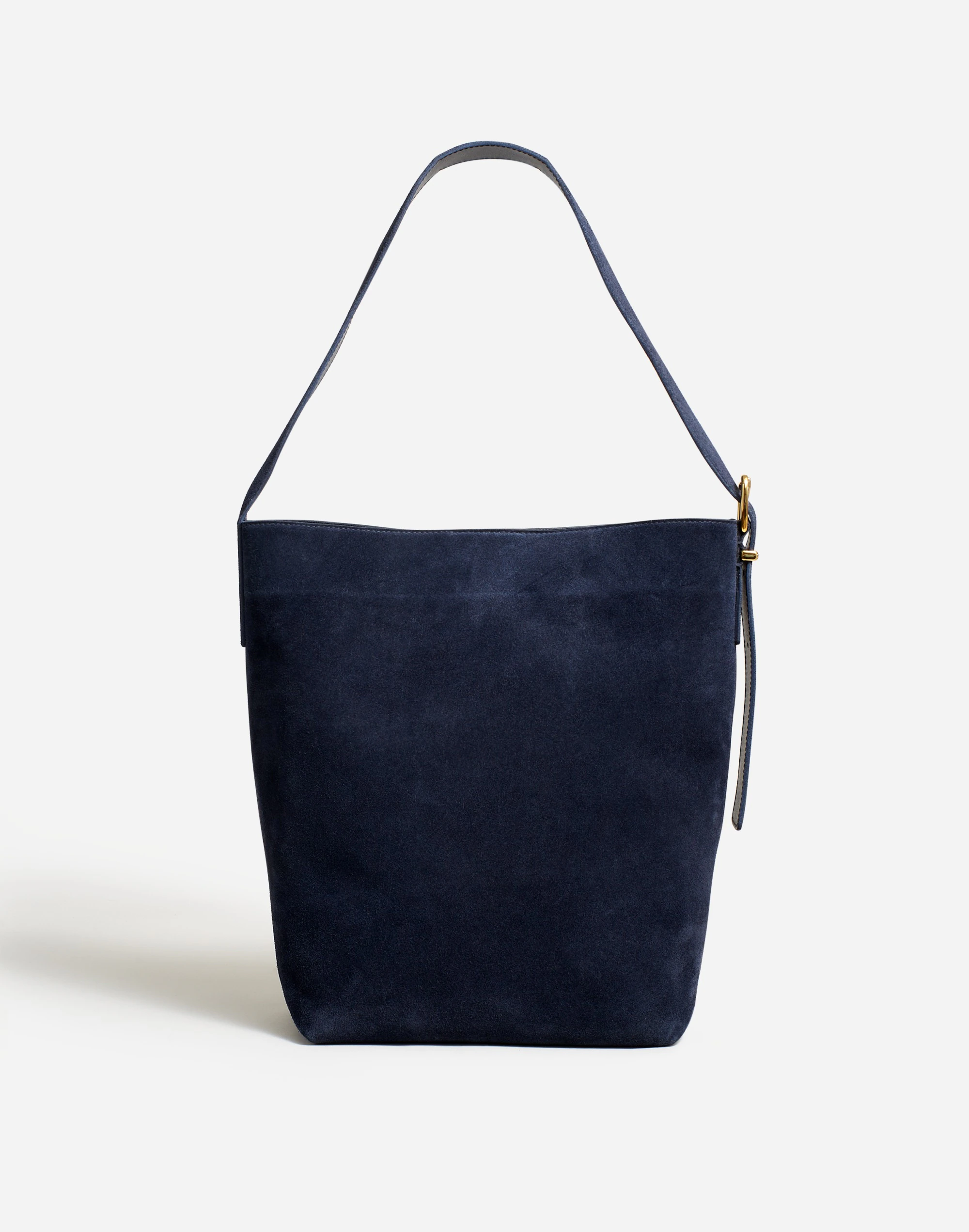 The Essential Bucket Tote in Suede