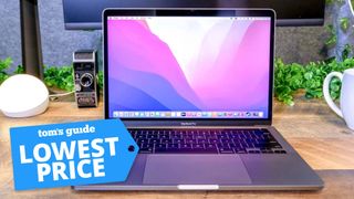 MacBook Pro 2022 with a Tom's Guide deal tag