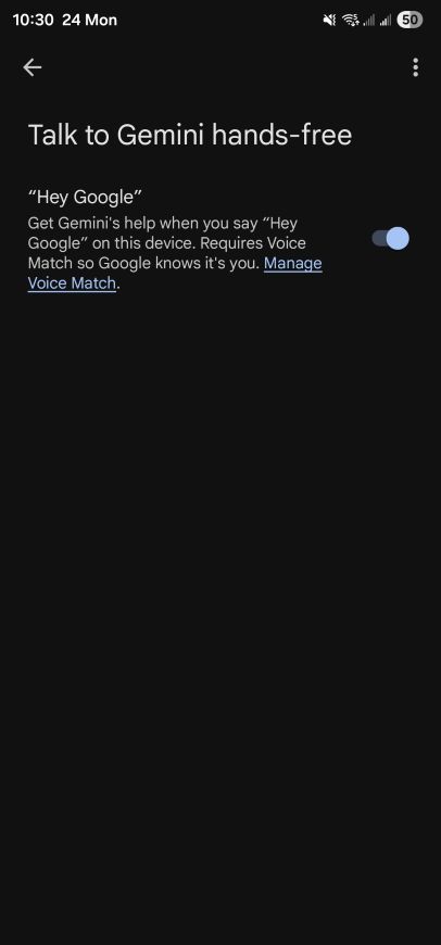 settings page in the gemini app where Assistant branding is being phased out