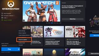 Overwatch 2 battle.net check for updates Overwatch 2 preinstall