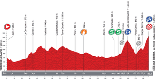 Profile for 2013 Vuelta a Espana stage 10