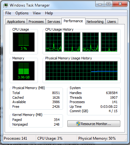 Moving Mouse on Notebook's Monitor