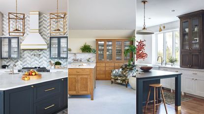 Three different style kitchens to show how to make kitchens better