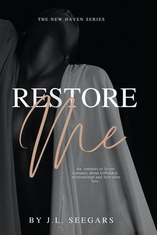 Restore me book cover by janil seegars