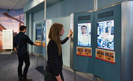 Ellis Island Exhibits Use Extensive AV