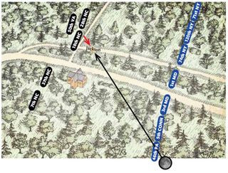 This map shows the positions of the Union and Confederate troops on the night of the Battle of Chancellorsville, when Jackson was shot by friendly fire.