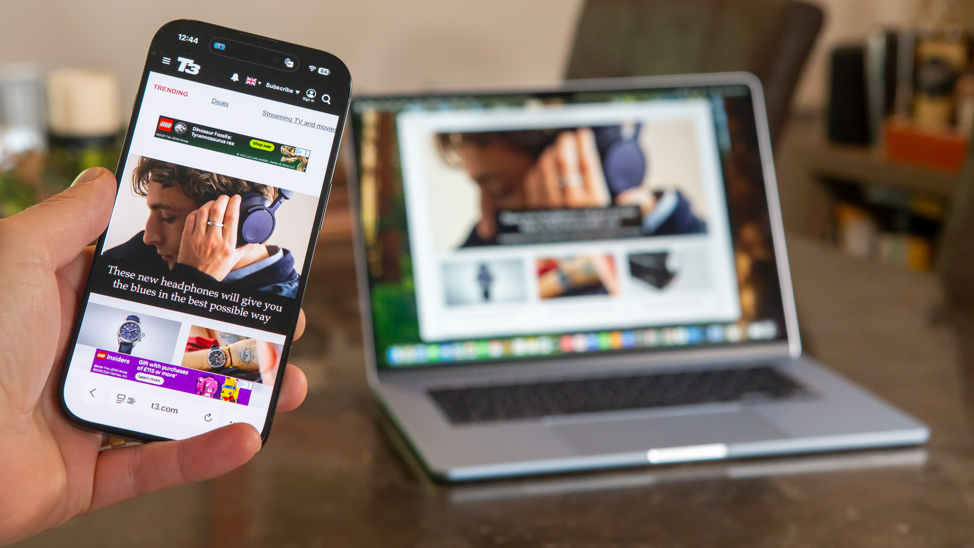 Apple iPhone 16 Pro and MacBook Air
