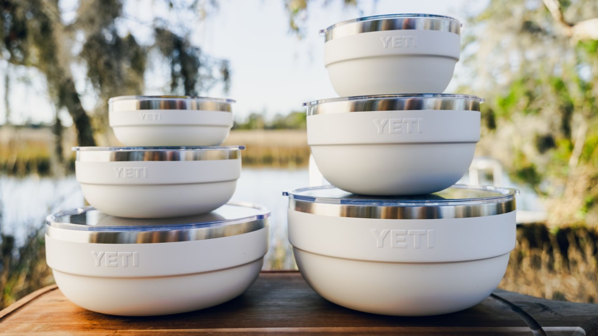Yeti Rambler bowls three set