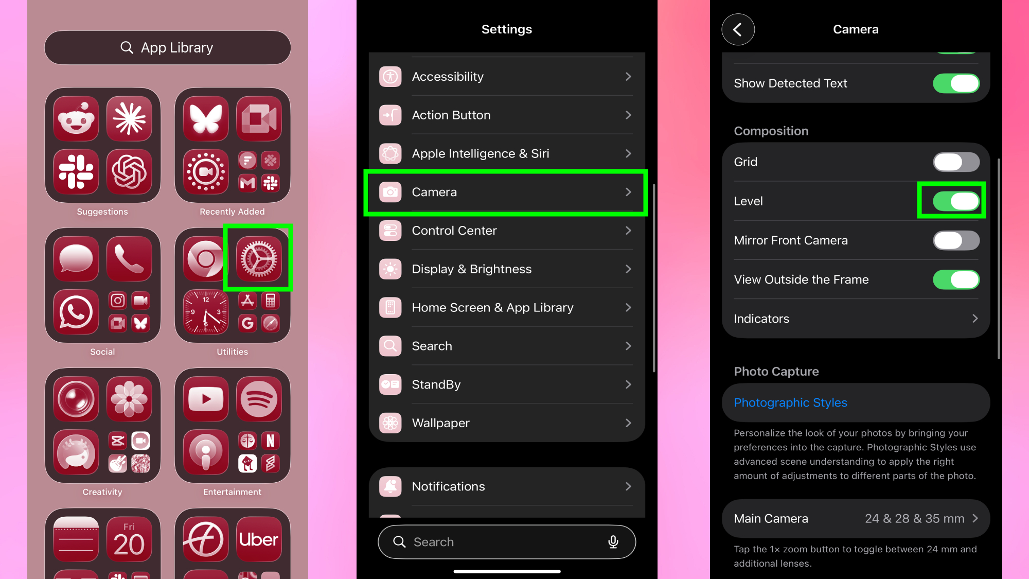 How to turn on level on iPhone