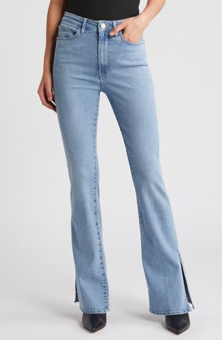 Le Mini Boot Split Hem Bootcut Jeans