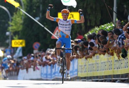 Dan Martin (Garmin-Transitions) claimed the Tre Valli Varesine after his Tour of Poland win.