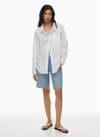 Oversized Poplin Shirt