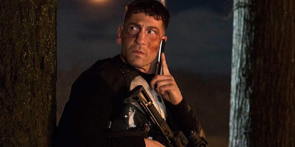 Jon Bernthal as Frank Castle/Punisher in The Punisher.