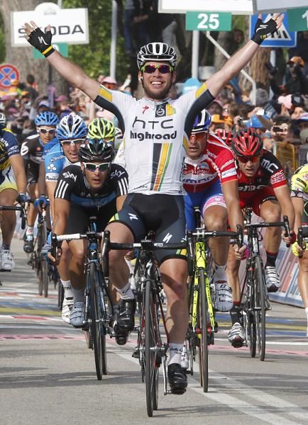 Mark Cavendish (HTC-Highroad) opens up his Giro d'Italia victory account