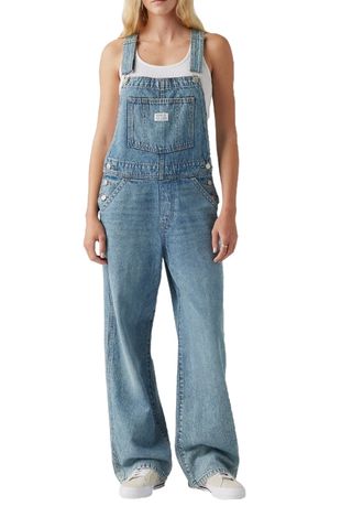 Baggy Denim Overalls