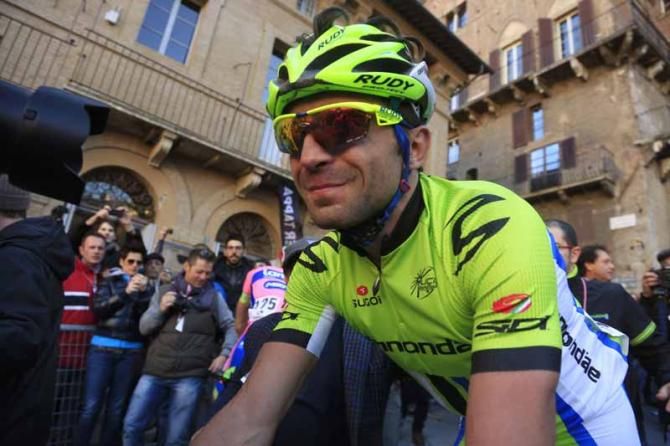 Moreno Moser (Cannondale) was among the race favourites but everyone expected teammate Peter Sagan to win