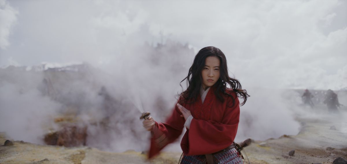 Yifei Liu as Mulan in the live-action remake of Disney&#039;s Mulan.