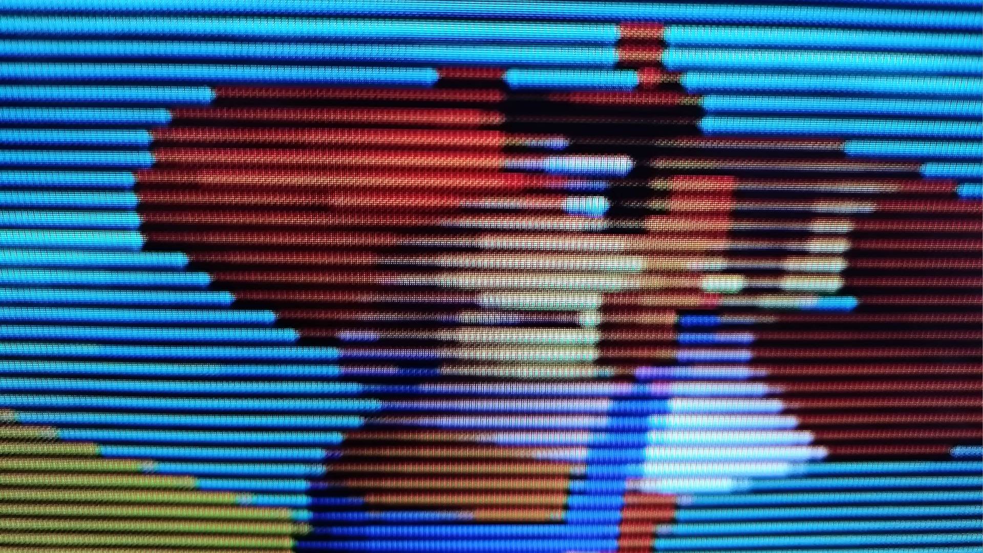 Close up of Analogue 3D visuals of Donkey Kong 64's Lanky Kong with CRT BVM filter enabled.