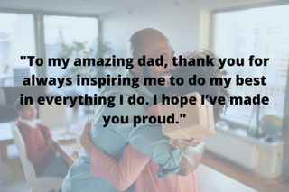 A touching Father's Day quote