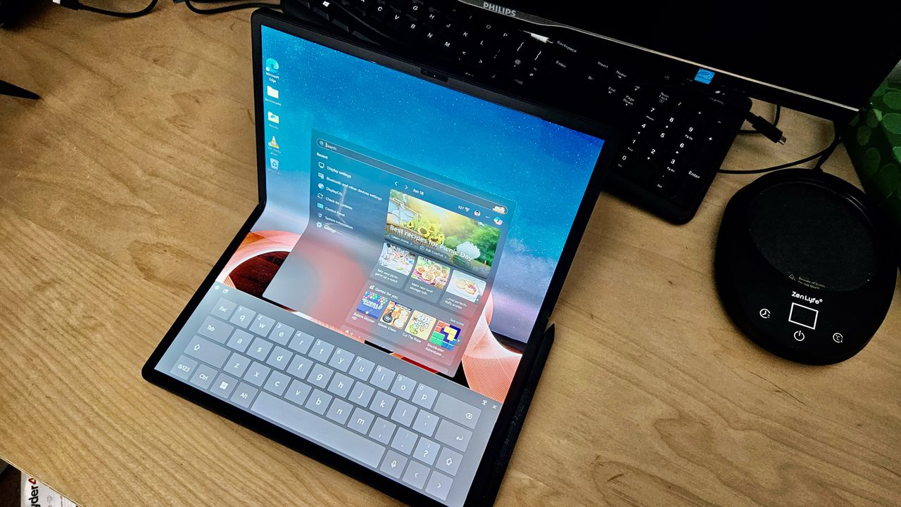 Lenovo ThinkPad X1 Fold Gen 2 laptop.