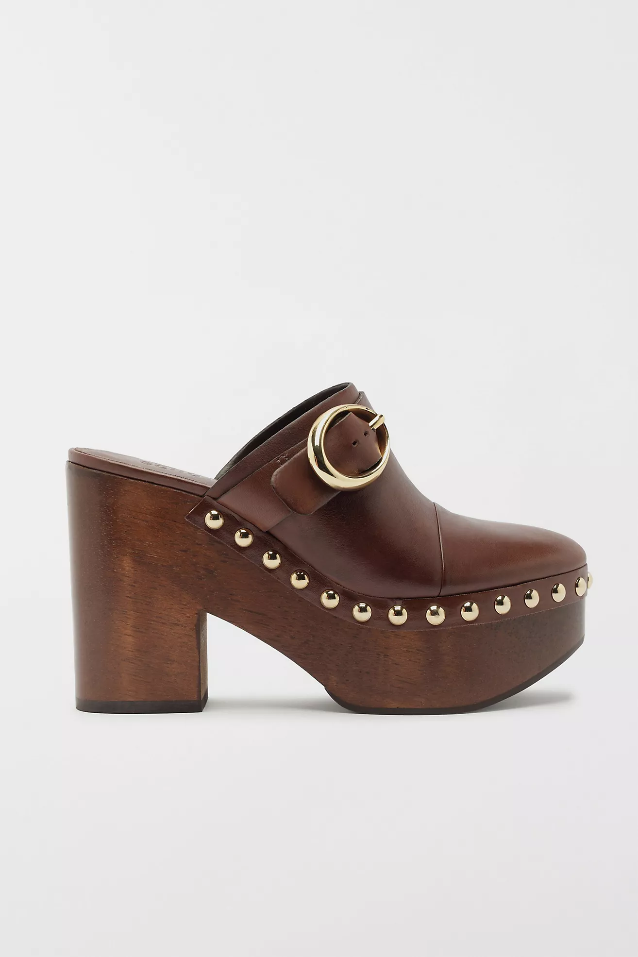 Schutz Piper Platform Buckle Clog