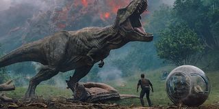 Jurassic World: Fallen Kingdom t-rex roaring