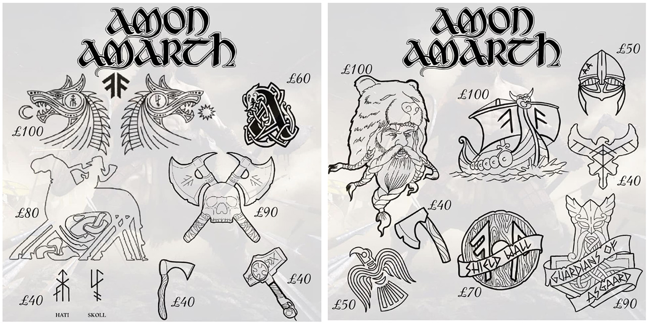 Amon Amarth to open pop-up tattoo studio on the road | Louder