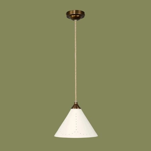Plank Hardware x Good Bones, Vesper Conical Pendant Light