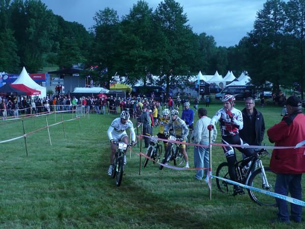 World Champion Jose Antonio Hermida races the eliminator